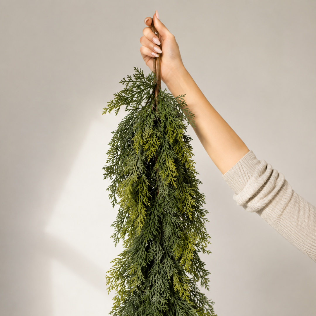 Highland Cedar Mantel Garland